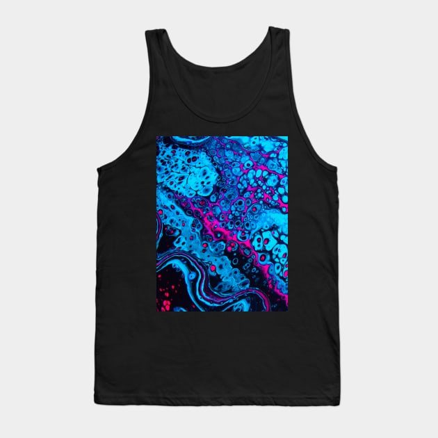 Blacklight Tank Top by PsychyPrincess